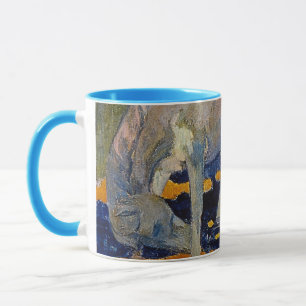 Taza Caballo Blanco de Paul Gauguin, Arte Antiguo Fino