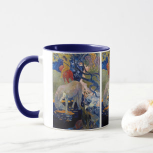 Taza Caballo blanco de Paul Gauguin, Bella Artes de la