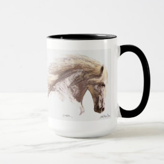 Taza Caballo blanco Pegasus Stallion Bella Artes Mug