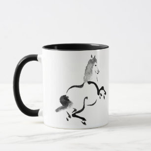 Taza Caballo chino vintage