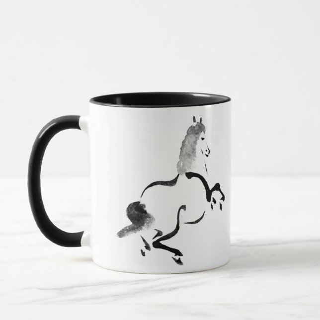 Taza Caballo chino vintage (Izquierda)