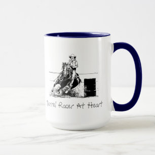 Taza Caballo de Carreras de barril