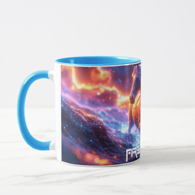 TAZA CABALLO DE FUEGO - SHENG XIAO -  (Izquierda)