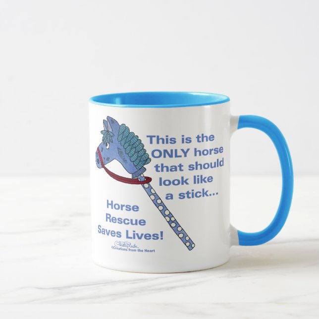 Taza Caballo de palo (Derecha)