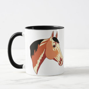 Taza Caballo de piel de gallina