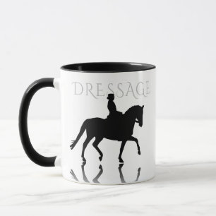 Taza Caballo de Silueta con reflexión