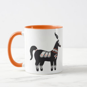 Taza Caballo decorado