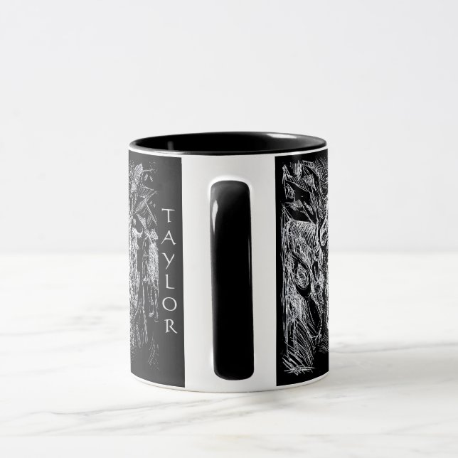Taza Caballo Galopante – Edvard Munch Personalizado  (Asa)