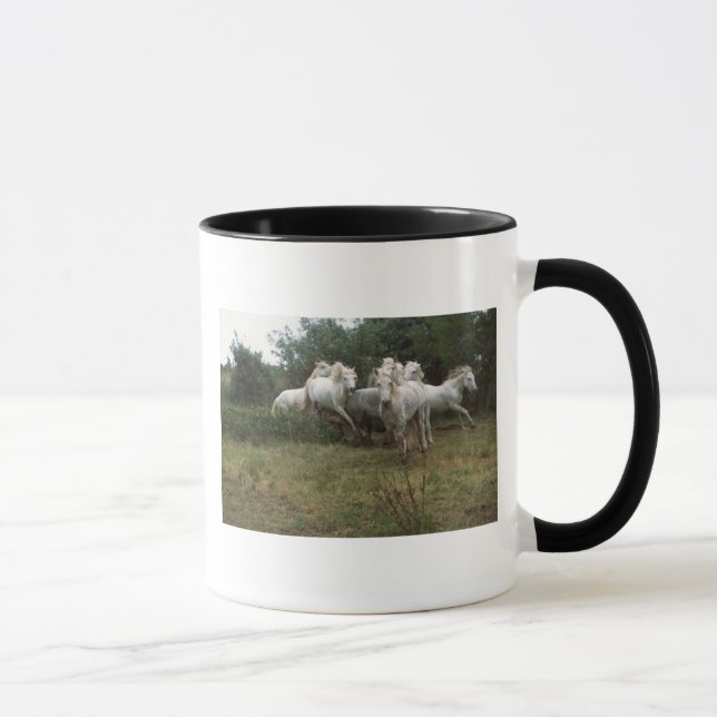 Taza Caballo gris en marcha (Derecha)