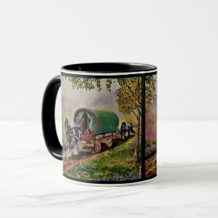 Taza Caballo Gypsy Vanner Caravana irlandesa