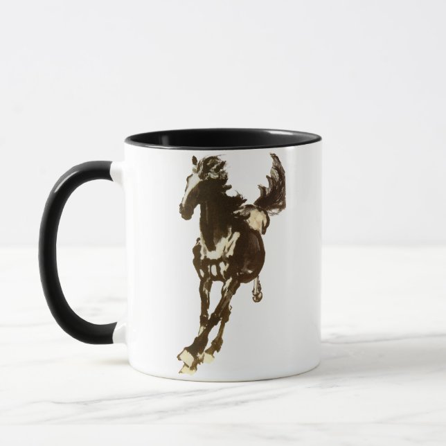 Taza Caballo negro (Izquierda)