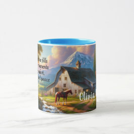 Taza Caballo Pacífico Campo