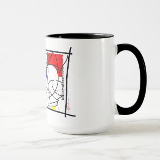 Taza Caballo Rojo