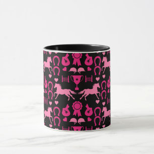 Taza Caballo rosado