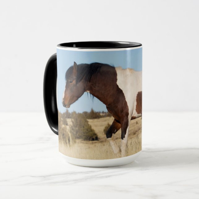 Taza Caballo Salvaje, Montañas Steens (Anverso izquierdo)