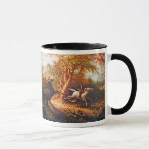 Taza Caballo sin cabeza persiguiendo a Ichabod Crane