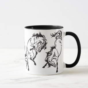 Taza caballos