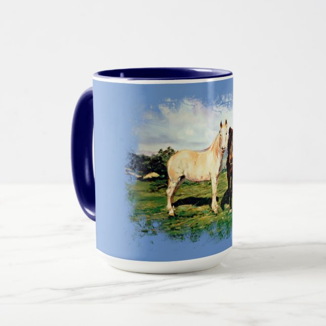 Taza Caballos (Anverso izquierdo)