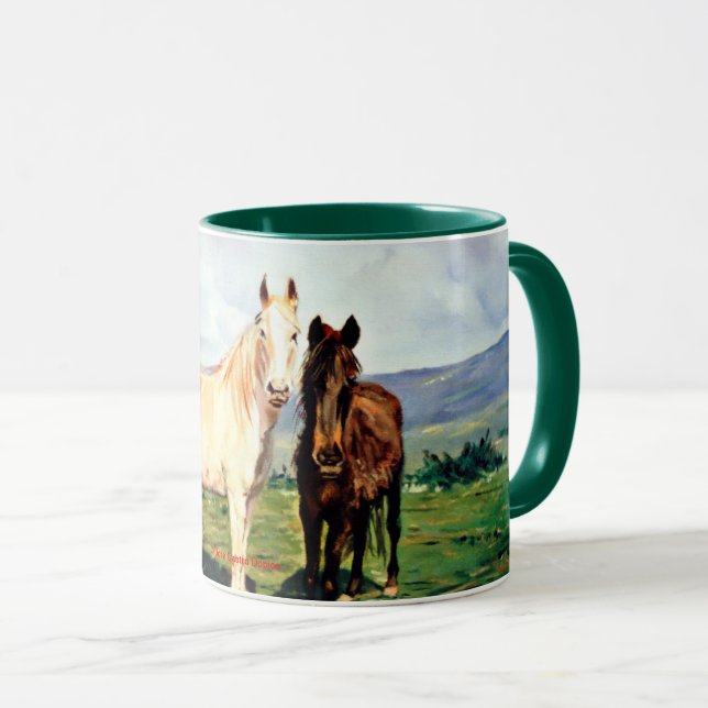 Taza Caballos (Anverso derecho)