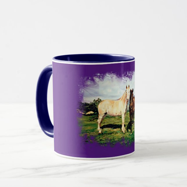 Taza Caballos (Anverso izquierdo)