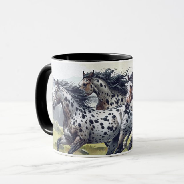 Taza Caballos Appaloosa (Anverso izquierdo)