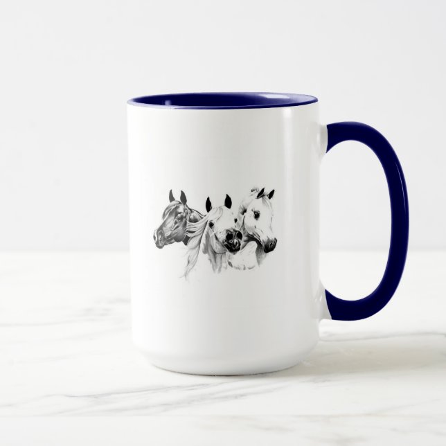 Taza Caballos Árabes (Derecha)