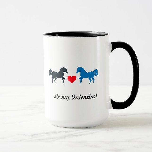 Taza Caballos de amor (Derecha)