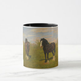 Taza Caballos de moda (por Rosa Bonheur)
