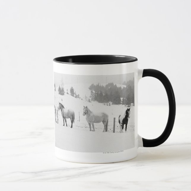 Taza Caballos en rancho (Derecha)