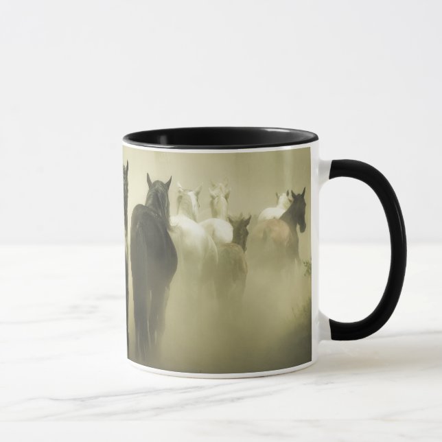 Taza Caballos Salvajes Corriendo (Derecha)