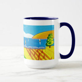 Taza Cabaña irlandesa con árbol Mug