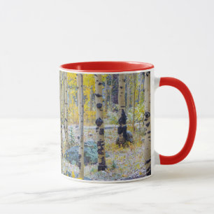 Taza Cabaña solitaria en Grand Mesa en un bosque