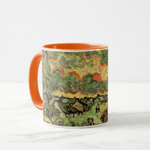 Taza Cabañas de Van Gogh Cipreses Reminiscencia del Nor
