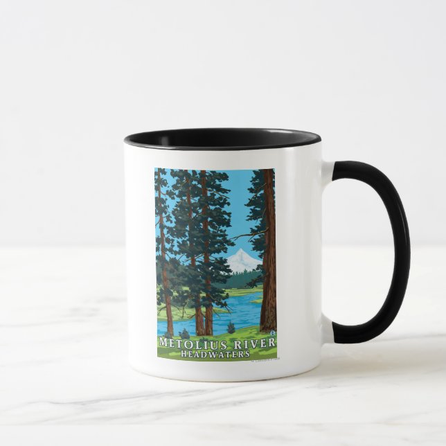 Taza Cabecera del río Metolius, Oregón (Derecha)