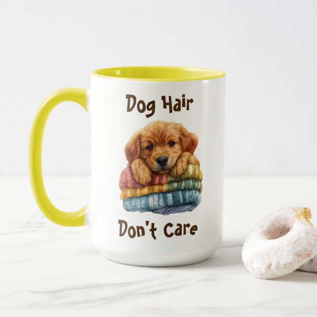 Taza Cabello de perro, no te importa (Con donut)