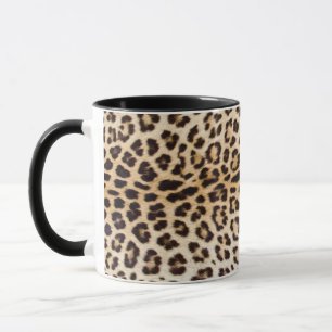 Taza Cabello leopardo