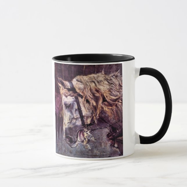 Taza Cabeza de caballo por Giovanni Boldini, Arte Vinta (Derecha)