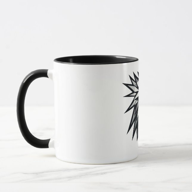 Taza Cabeza de dragón poligonal (Izquierda)