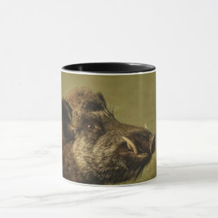 Taza Cabeza de jabalí (cerdo feo)