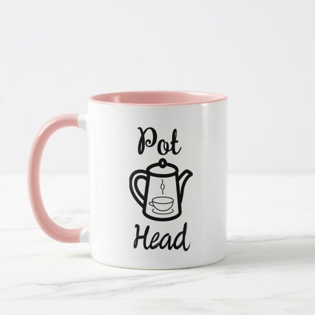 Taza Cabeza de olla - Café Funny Coffee Combo Mug (Izquierda)