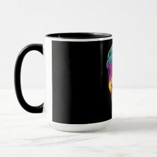 Taza Cabeza de Perro Pitbull Terrier