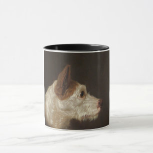 Taza Cabeza de Perro Terrier (por James Ward)