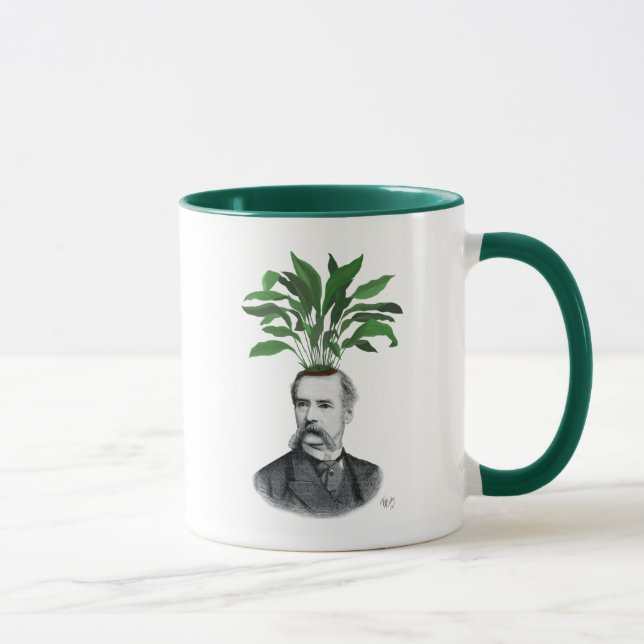 Taza Cabeza de planta Aspidistra (Derecha)