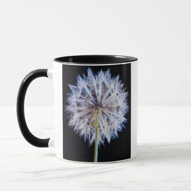 Taza Cabeza de semilla de diente de león (Taraxacum Off (Izquierda)