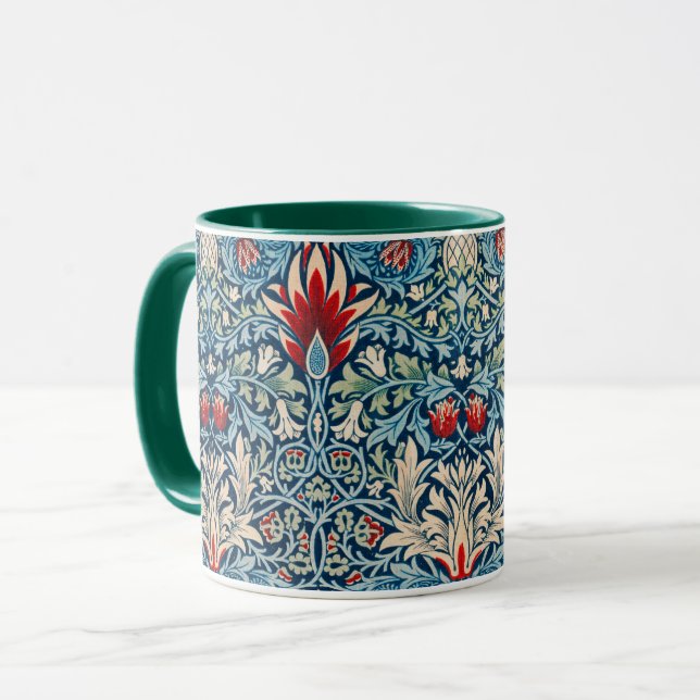 Taza Cabeza de serpiente, William Morris (Anverso izquierdo)