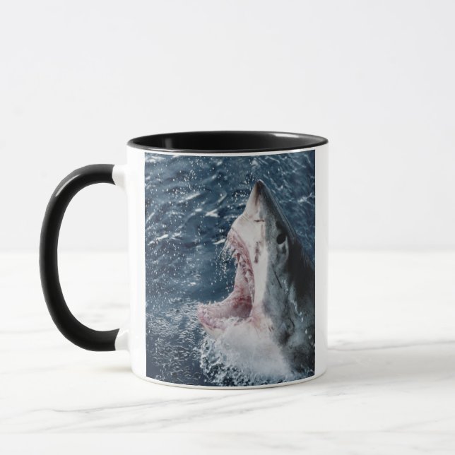 Taza Cabeza de tiburón blanco (Izquierda)