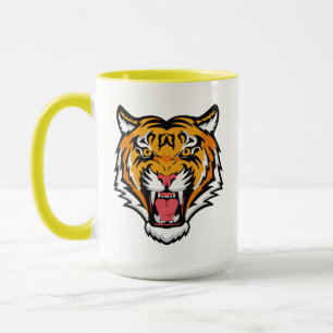 Taza Cabeza de tigre ruidosa-25818