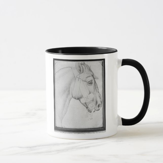 Taza Cabeza de un caballo, el álbum de Vallardi (Derecha)