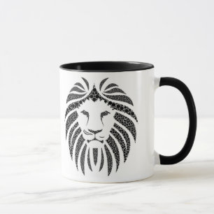 Taza Cabeza del león
