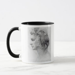 Taza Cabeza ideal de una mujer, c.1525-28